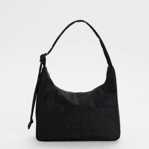 BAGGU Black Mini Shoulder Bag